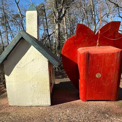 Lot of Bird Watching Items including Two Birdhouses and More!