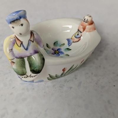 Porcelain Condiment Dish Marked #67