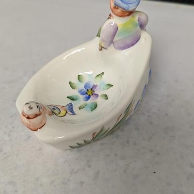 Porcelain Condiment Dish Marked #67