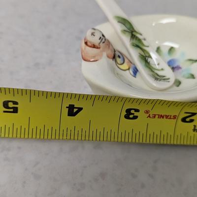 Porcelain Condiment Dish Marked #67