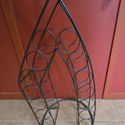 LOT 12B: Metal Wine Rack