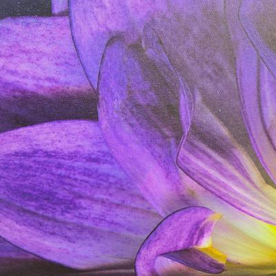 LOT 13A: Colorful, Floral Canvas Artwork