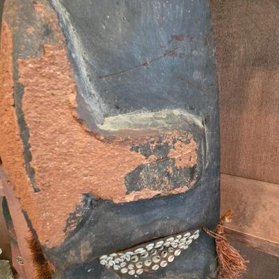 LOT 17A: Tribal Mask Wall Decor
