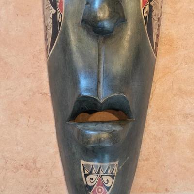 LOT 18A: African Mask Wall Decor