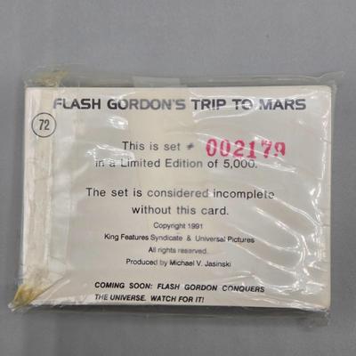 LOT 42B: Two Sets of Flash Gordon Trading Cards
