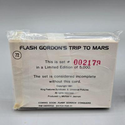 LOT 42B: Two Sets of Flash Gordon Trading Cards