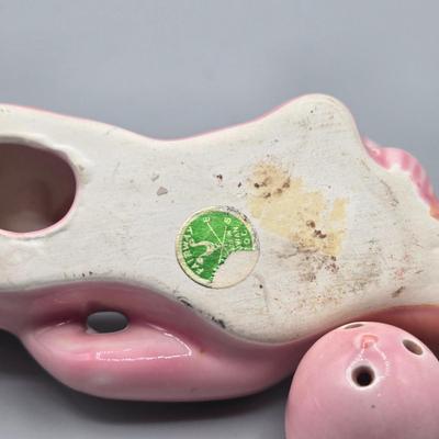 LOT 61B: Looney Tunes Teapot and Group of Whimsical Salt and Pepper Shakers