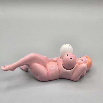 LOT 61B: Looney Tunes Teapot and Group of Whimsical Salt and Pepper Shakers