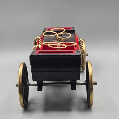 LOT 62B: 1960s Musical Decanter Carriage Set