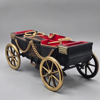 LOT 62B: 1960s Musical Decanter Carriage Set