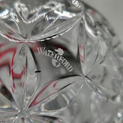 LOT 64A: Waterford Crystal and Glass Christmas Ornaments