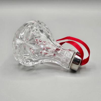 LOT 64A: Waterford Crystal and Glass Christmas Ornaments