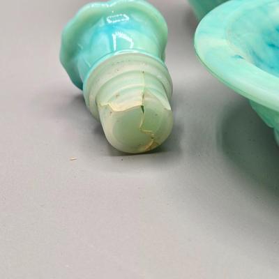 LOT 68A: Country Decor Including Napkin Rings and Music Box