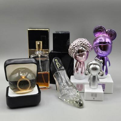 LOT 70A: Vintage Perfume Bottles