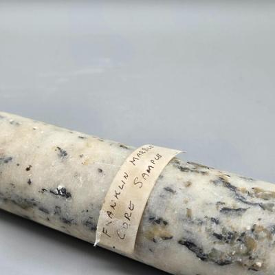 LOT 78B: 2 Large Geode Candle Holders, and Various Pieces of Marble and Rock