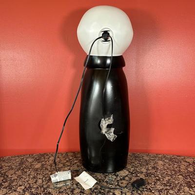 LOT 81C: Jack Skellington Light Up Yard Decor & Candy Skull Beverage Dispenser