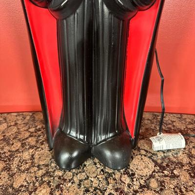 LOT 81C: Jack Skellington Light Up Yard Decor & Candy Skull Beverage Dispenser