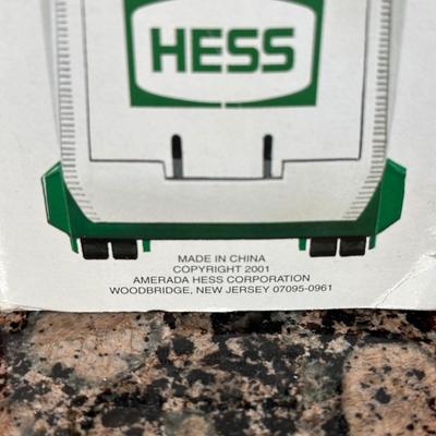 LOT 83C: Hess Trucks w/ Box - Sport Utility Vehicle w/ Motorcycles, Emergency Truck & More