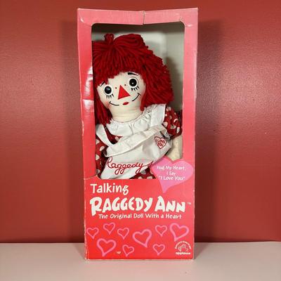LOT 84C: Raggedy Anne Collection - Talking Raggedy Anne, African American Raggedy Anne & More