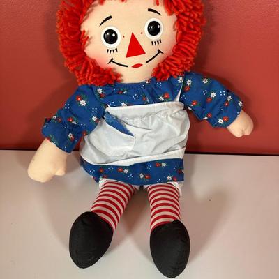 LOT 84C: Raggedy Anne Collection - Talking Raggedy Anne, African American Raggedy Anne & More