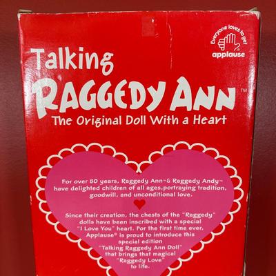 LOT 84C: Raggedy Anne Collection - Talking Raggedy Anne, African American Raggedy Anne & More
