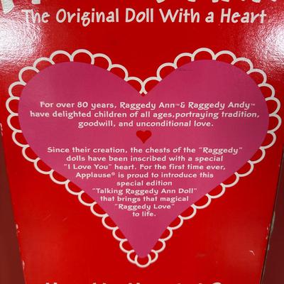LOT 84C: Raggedy Anne Collection - Talking Raggedy Anne, African American Raggedy Anne & More
