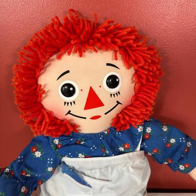 LOT 84C: Raggedy Anne Collection - Talking Raggedy Anne, African American Raggedy Anne & More