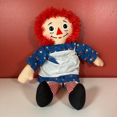 LOT 84C: Raggedy Anne Collection - Talking Raggedy Anne, African American Raggedy Anne & More