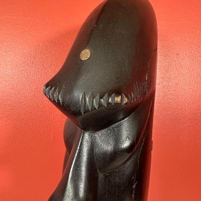 LOT 85C: Three Vintage Hand Carved Wooden African Heads