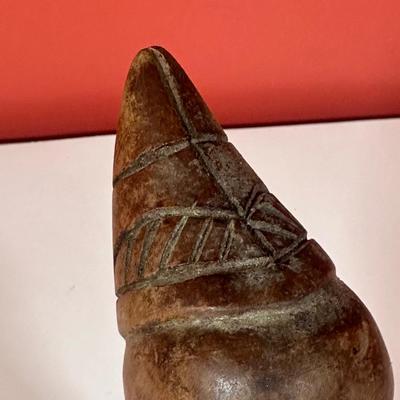 LOT 85C: Three Vintage Hand Carved Wooden African Heads