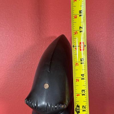 LOT 85C: Three Vintage Hand Carved Wooden African Heads