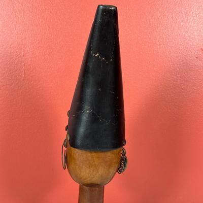 LOT 86C: Three Vintage Hand Carved Wooden African Heads