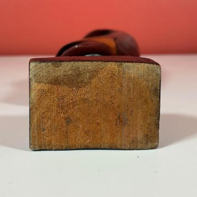 LOT 86C: Three Vintage Hand Carved Wooden African Heads