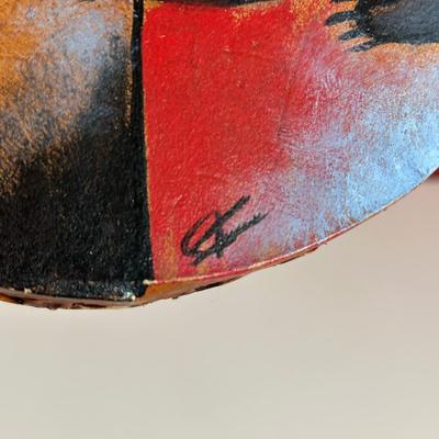 LOT 88C: Vintage Instruments - African Finger Piano, Bamboo Split Drum & More