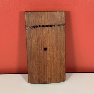 LOT 88C: Vintage Instruments - African Finger Piano, Bamboo Split Drum & More