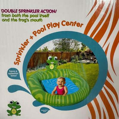 LOT 92C: Fom Mania Fomalanche in Box, Sprinkler Pool Play Center & More Kids Toys