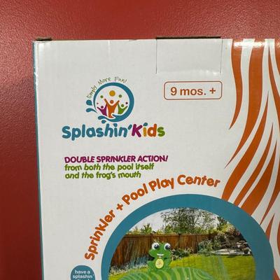 LOT 92C: Fom Mania Fomalanche in Box, Sprinkler Pool Play Center & More Kids Toys