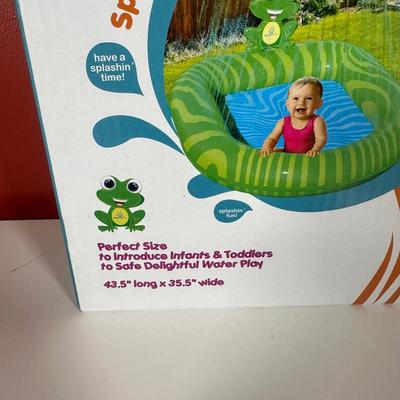 LOT 92C: Fom Mania Fomalanche in Box, Sprinkler Pool Play Center & More Kids Toys