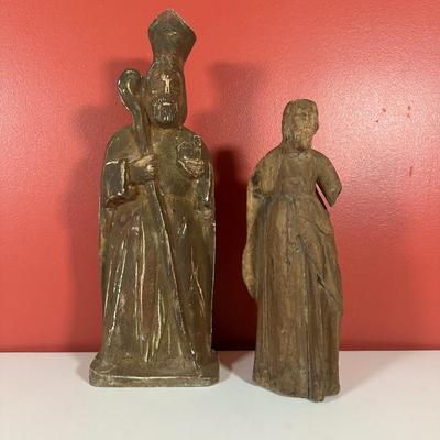 LOT 96C: Vintage Carved Wooden Figures