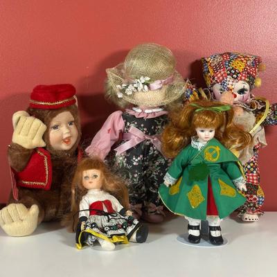 LOT 97C: Porcelain Doll Collection - Precious Moments, Show Stoppers & More
