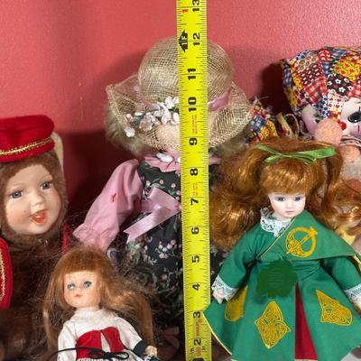 LOT 97C: Porcelain Doll Collection - Precious Moments, Show Stoppers & More