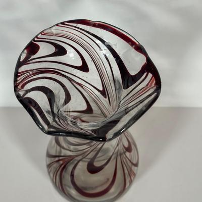 LOT 99C: Art Glass Vases