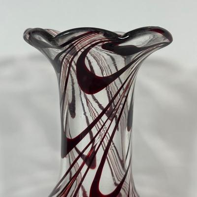 LOT 99C: Art Glass Vases