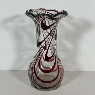 LOT 99C: Art Glass Vases