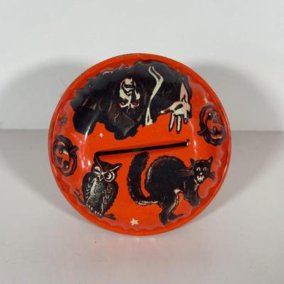 LOT 102C: Vintage Halloween Decor - Annalee Devil Kid/Ghost Mouse & More