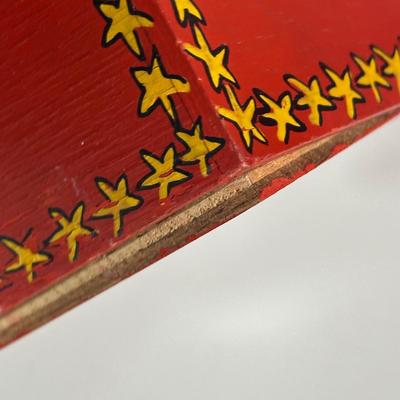 LOT 103C: Vintage Children’s Toys - Fisher Price 1965 Jolly Jalopy & Little Snoopy pull toys, Joanne Fox Jack in the Box & More