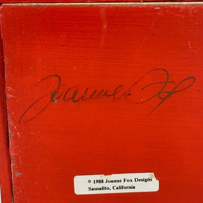 LOT 103C: Vintage Children’s Toys - Fisher Price 1965 Jolly Jalopy & Little Snoopy pull toys, Joanne Fox Jack in the Box & More