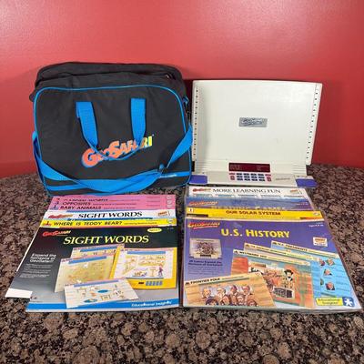 LOT 104C: Vintage GeoSafari Electronic Learning System w/ Cards & Bag