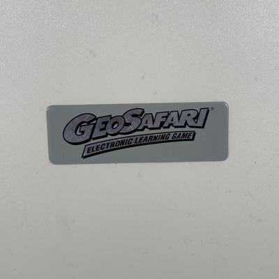 LOT 104C: Vintage GeoSafari Electronic Learning System w/ Cards & Bag