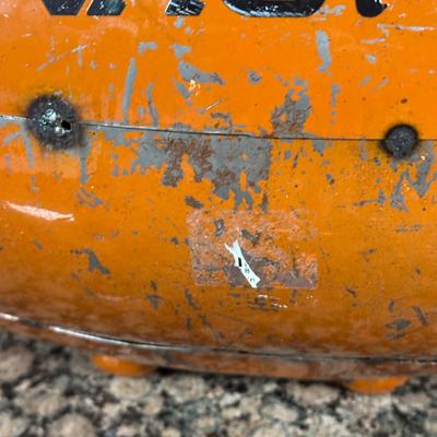 LOT 105C: Vintage American Football Barnyard Large Insulated Cooler